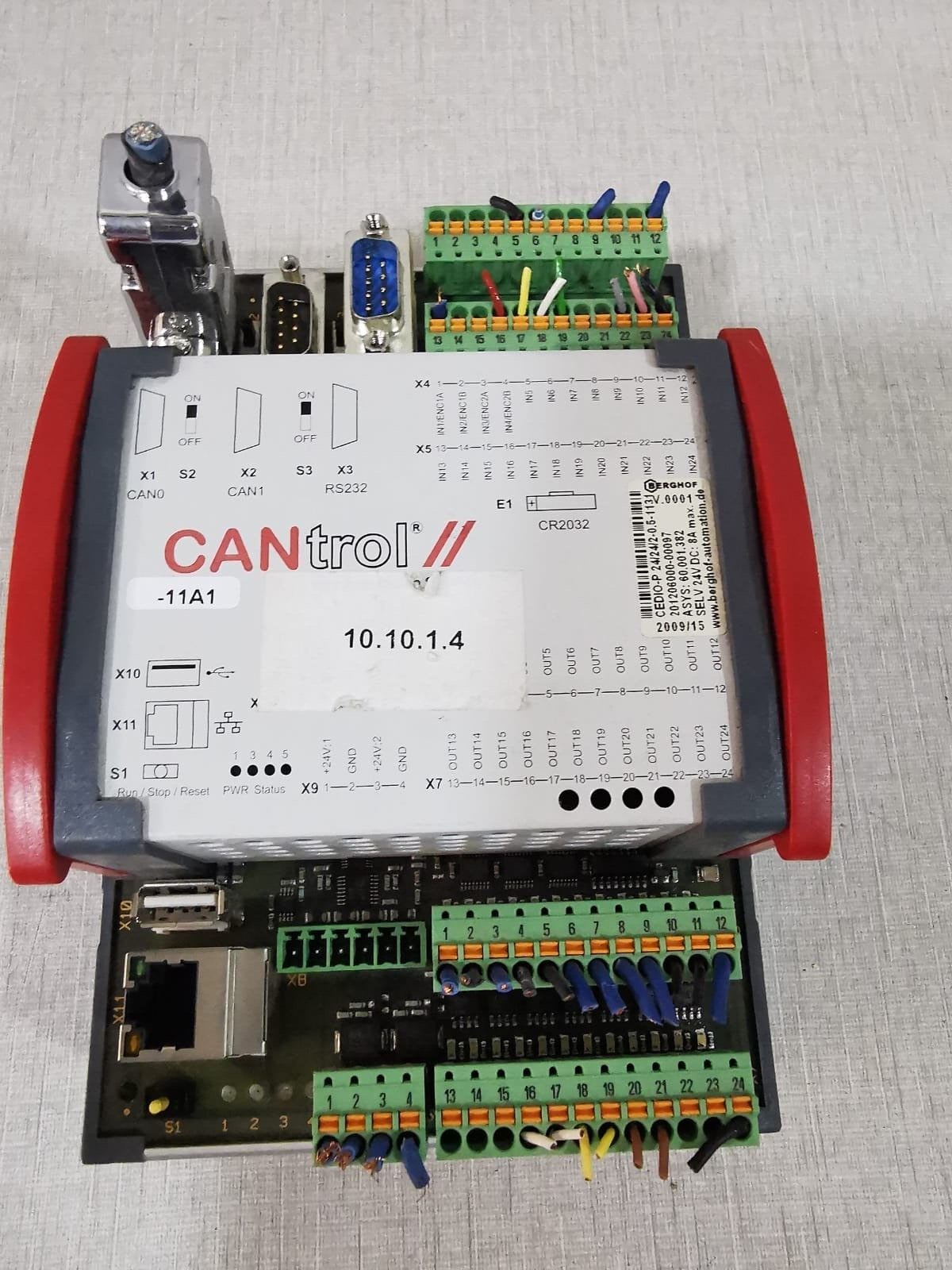 CANtrol CEDIO-P CANtrol 2C3790L00-LT PLC CONTROLLER MODULE CEDIO-P