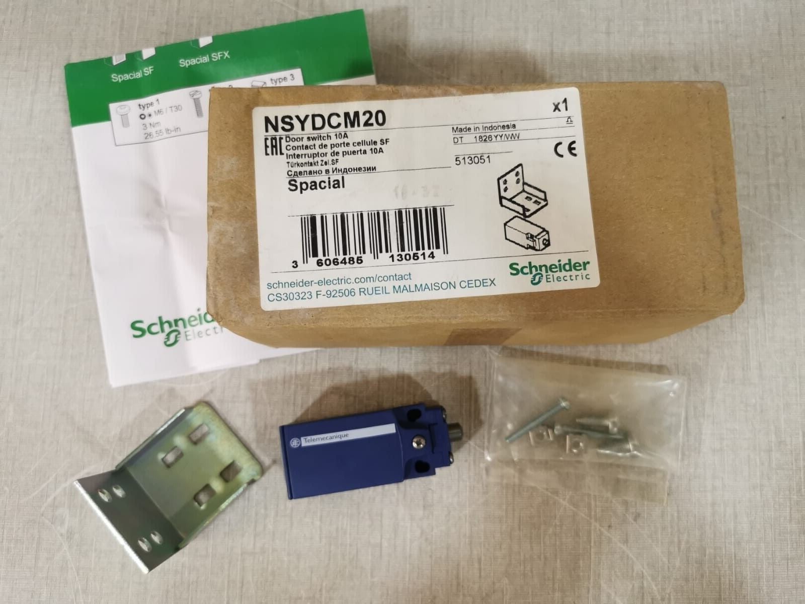Telemecanique NSYDCM20 Schneider Electric NSYDCM20/ Telemecanique XCKN2110P20