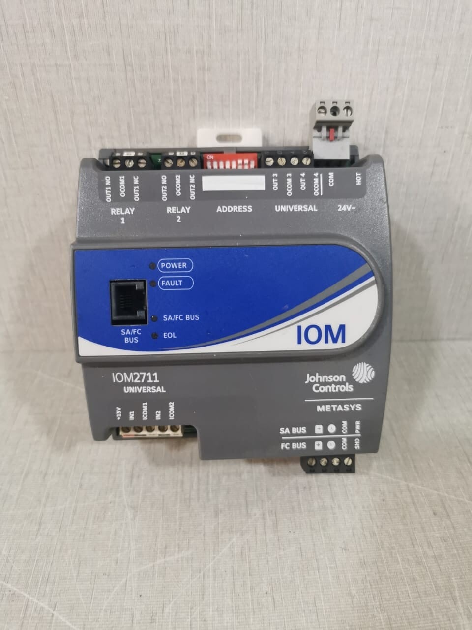 Johnson Controls IOM2711 Johnson Controls IOM2711 Input/Output Expansion Module Rev D Ver 5.1.3