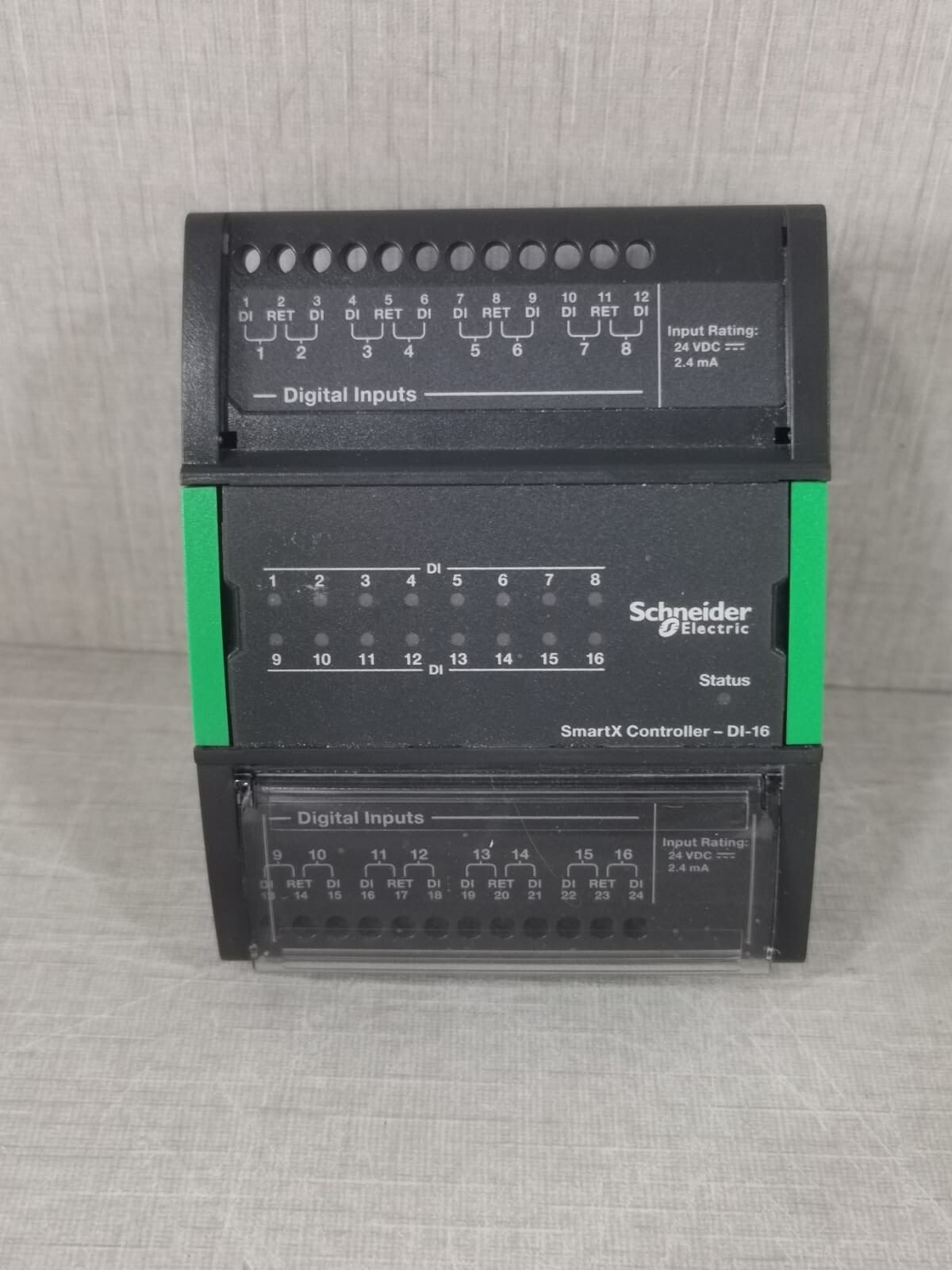 Schneider Electric SXWDI16XX10001 DI-16 Schneider Electric SXWDI16XX10001 I/O Module - WITHOUT FRONT COVER & BASE