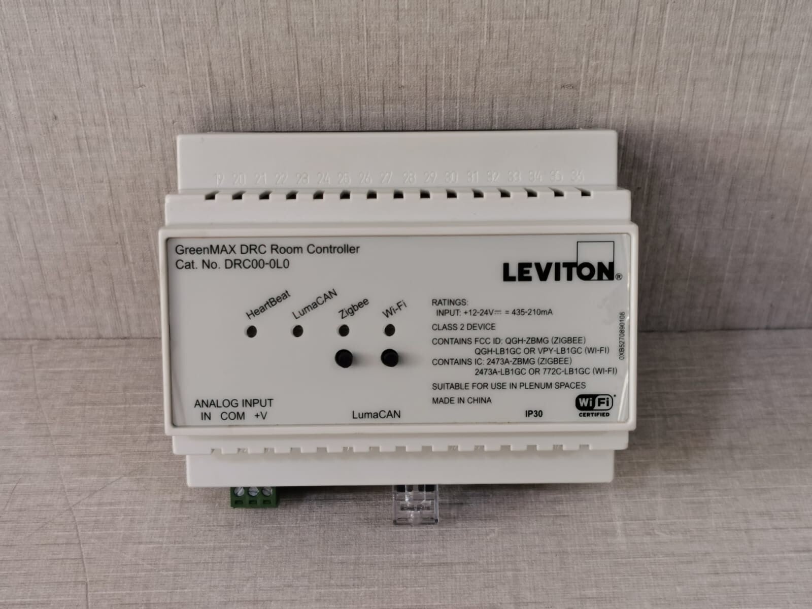 Leviton DRC00-0L0 Leviton DRC00-0L0 GreenMAX DRC Room Controller