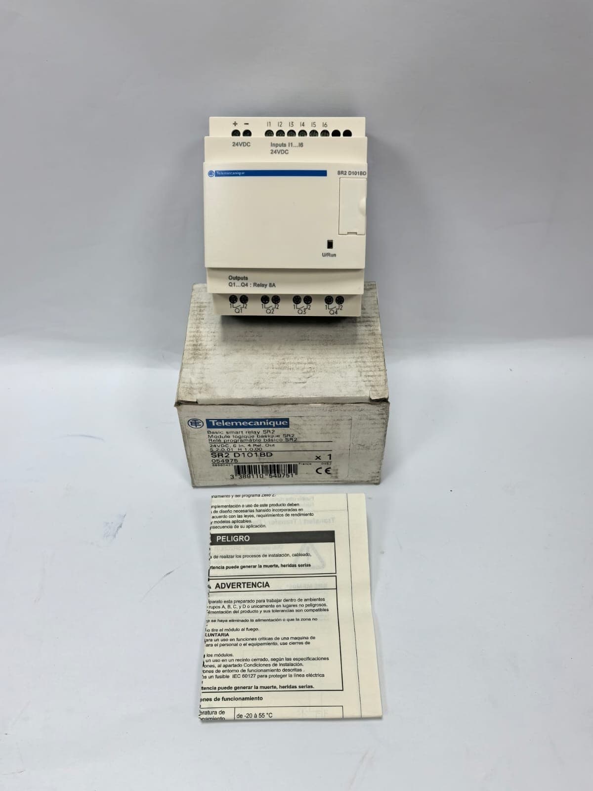 TELEMECANIQUE SR2 D101BD BASIC SMART RELAY SR2