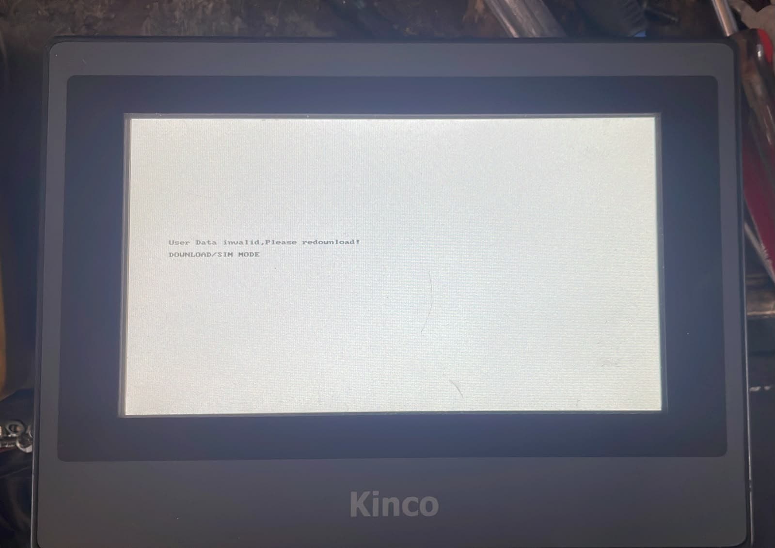 KINCO MT4434TE HMI TOUCH SCREEN DISPLAY V2.3