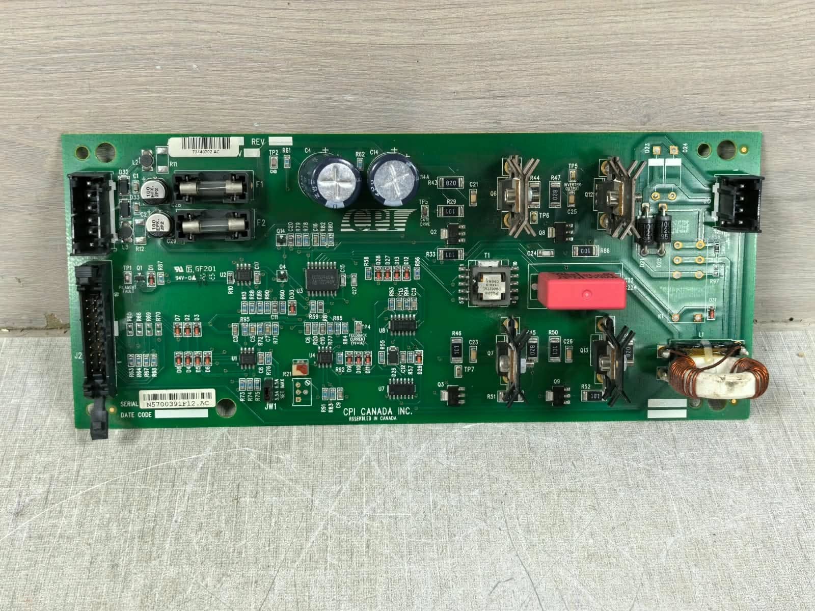 CPI 73140702 AC PWB 731406 REV.V CIRCUIT BOARD