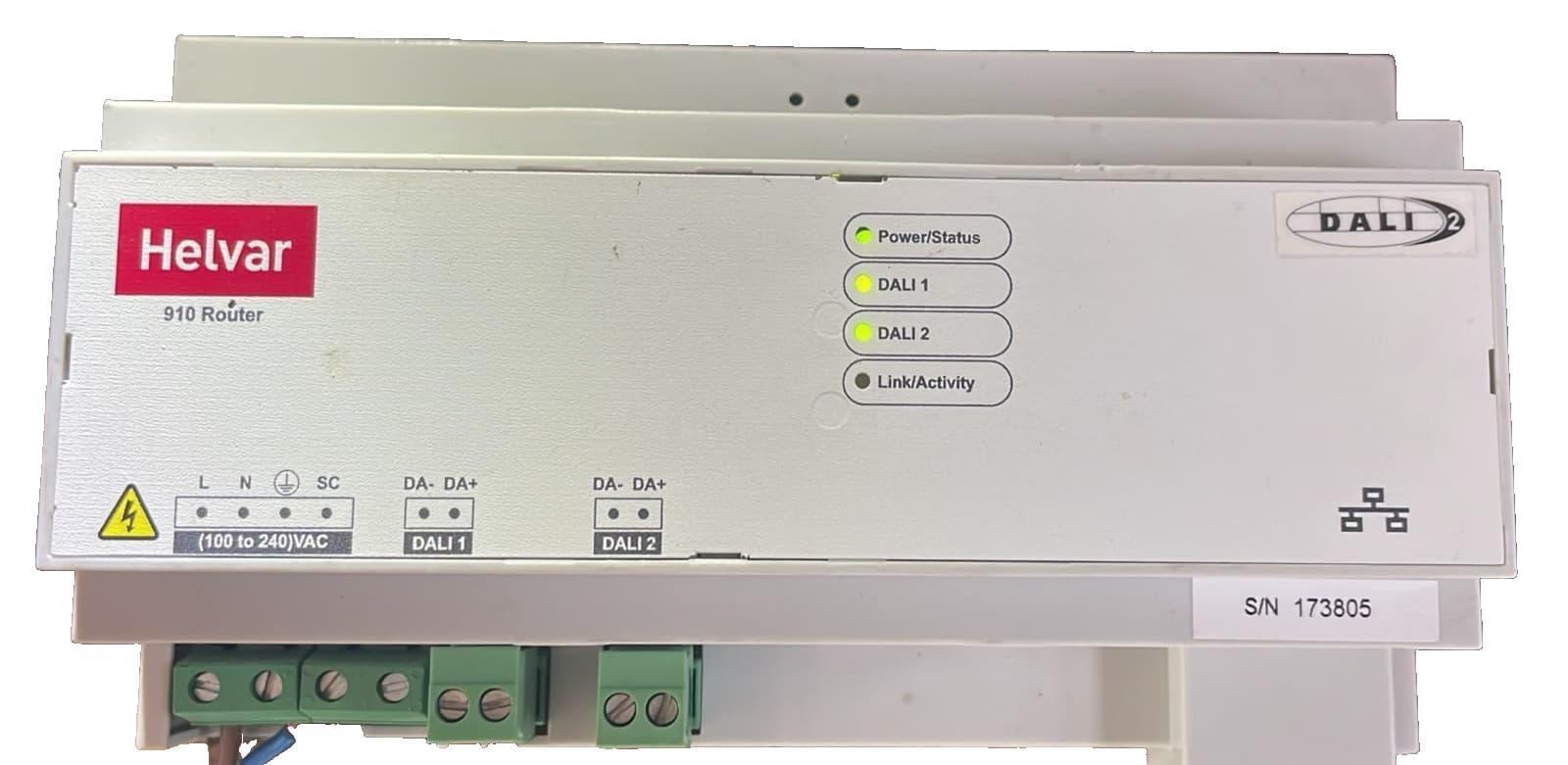 HELVAR 910 IMAGINE ROUTER REV.45 S/W V5.4.6 100-240VAC