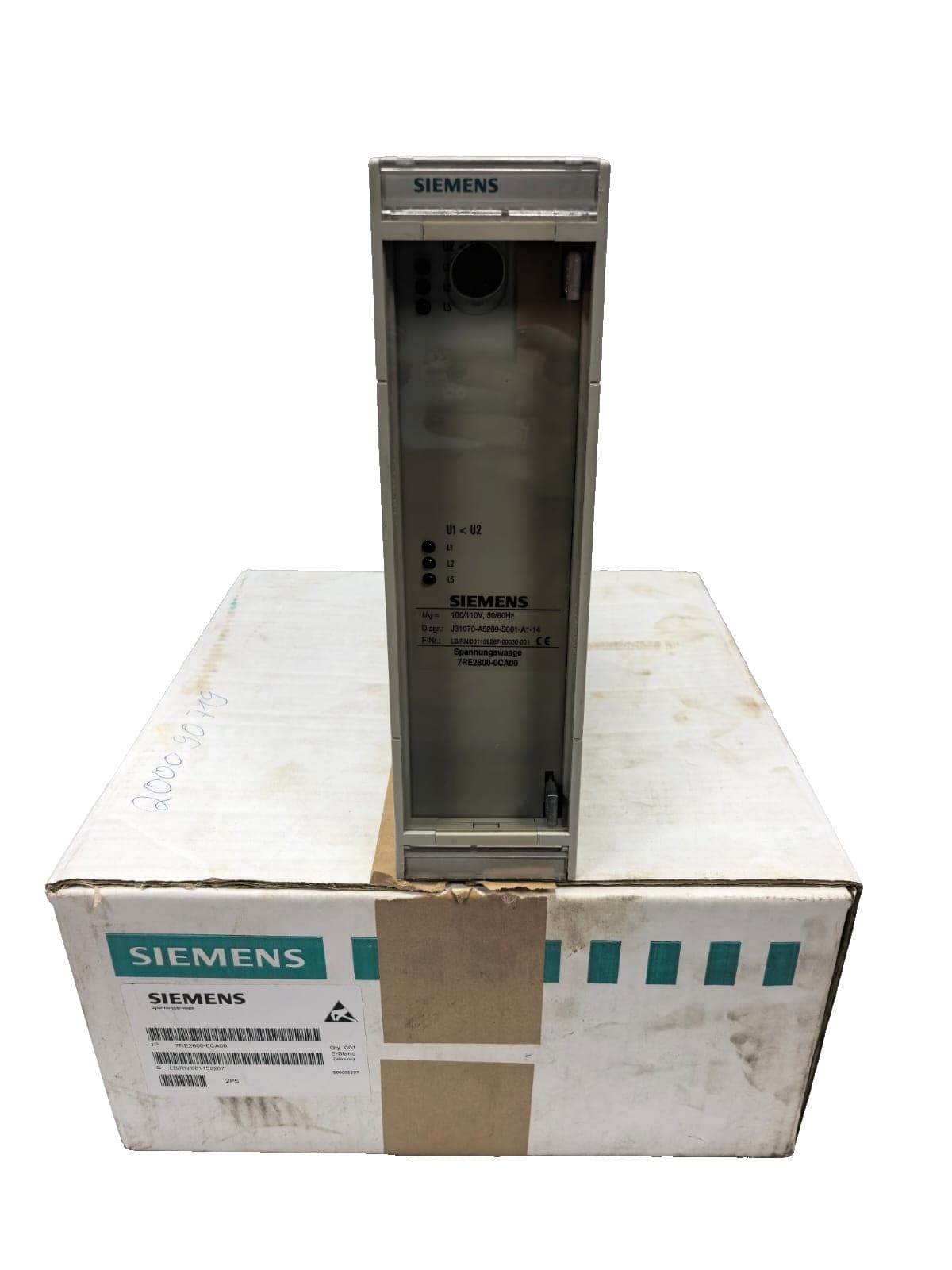 SIEMENS 7RE2800-0CA00 SIPROTEC VOLTAGE BALANCE RELAY