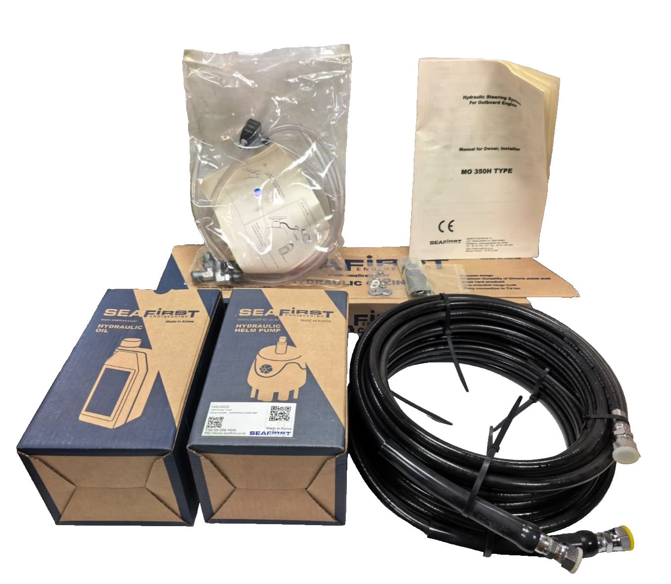 SEAFIRST MO 350H-R1-25 HYDRAULIC STEERING KIT