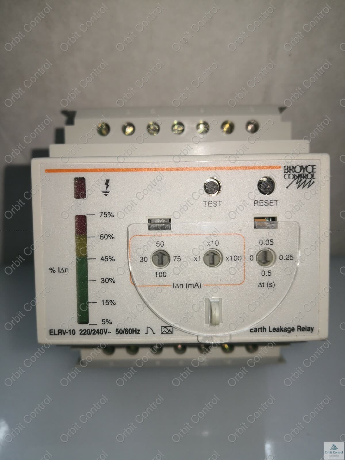 Broyce Control - Erdleckstrom-Differentialschutzrelais - ELRV-10
