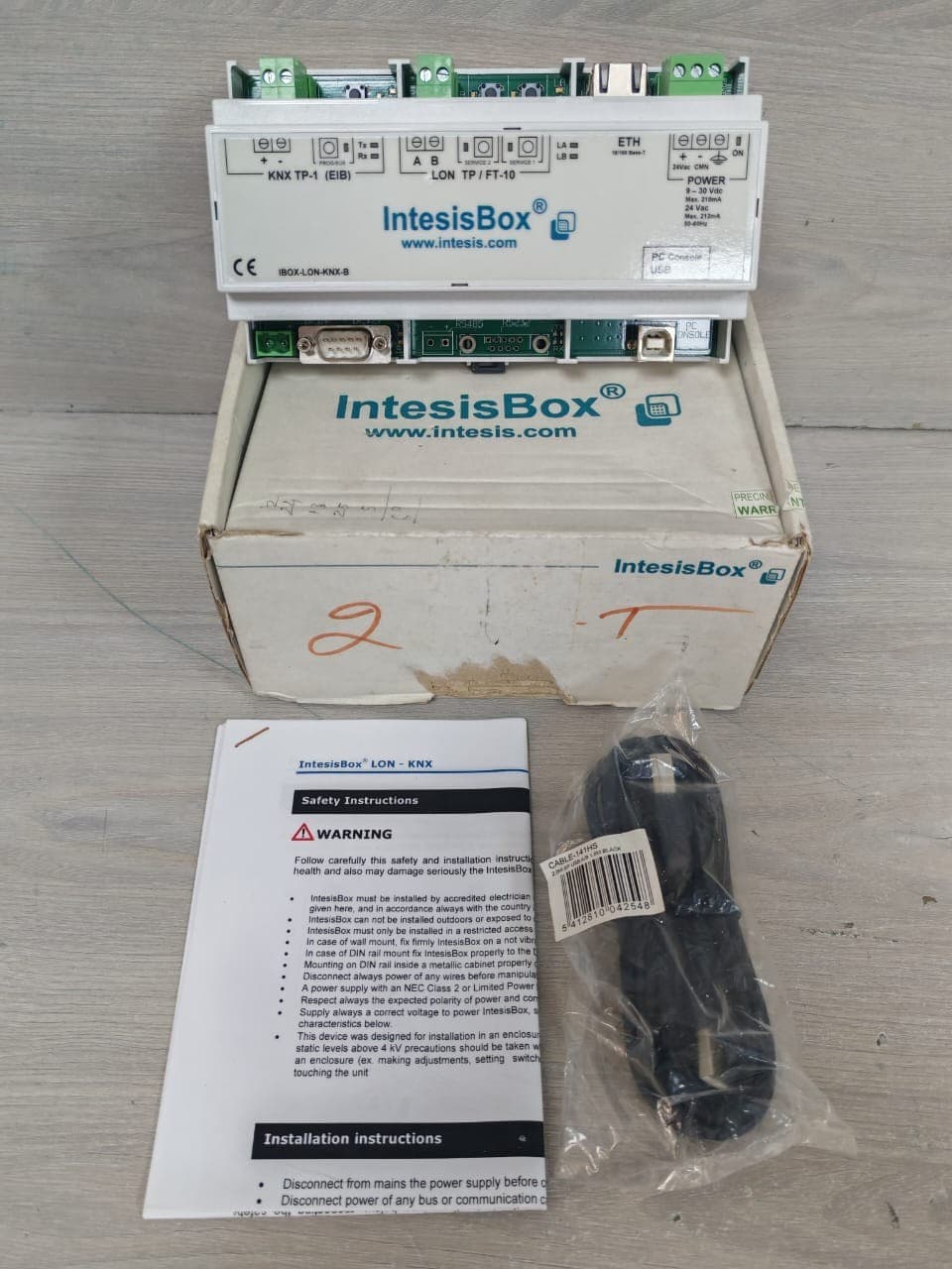 IntesisBox IBOX-LON-KNX-B IntesisBox lonWorks- KNX