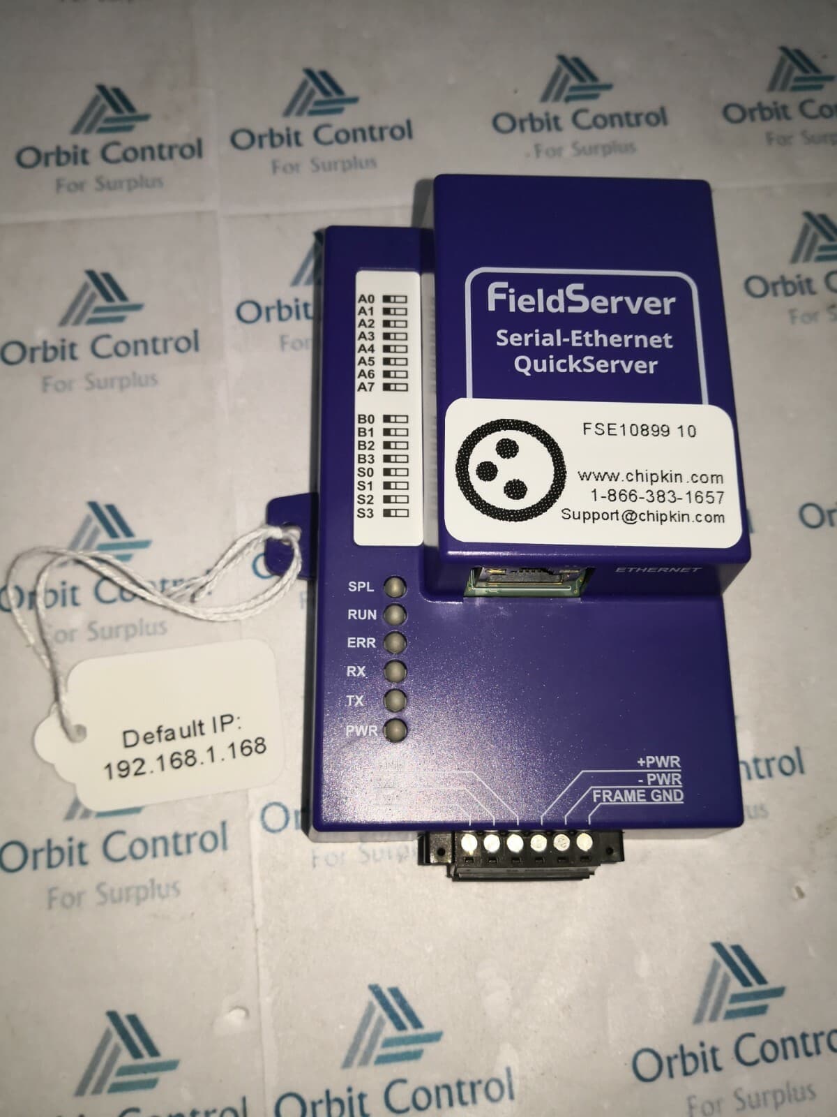 SMC CAS-QS-1010-3139 / CASQS10103139 FieldServer QuickServer