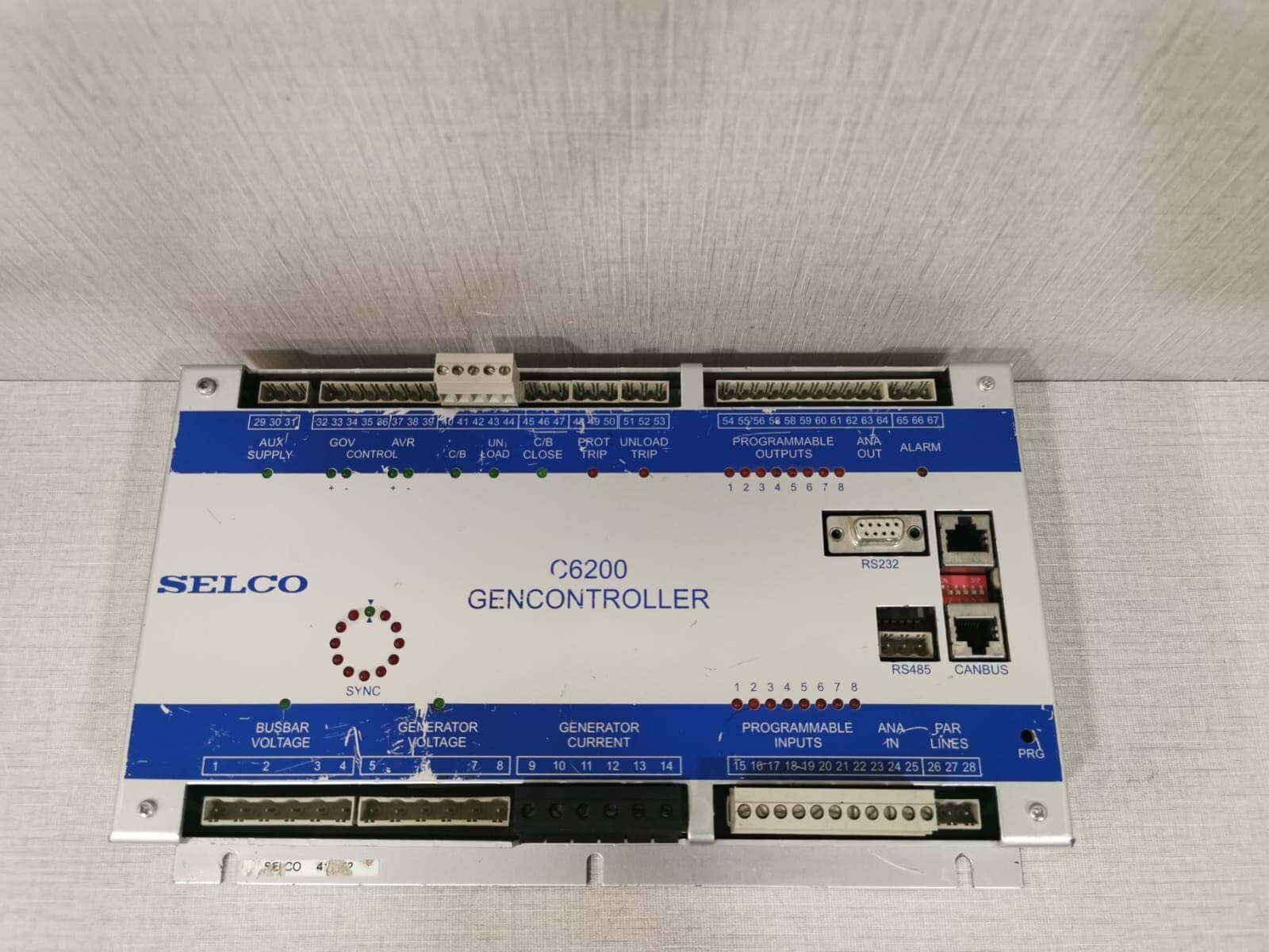 SELCO C6200 GenController / Generator Controller - 1 To 28 Terminal