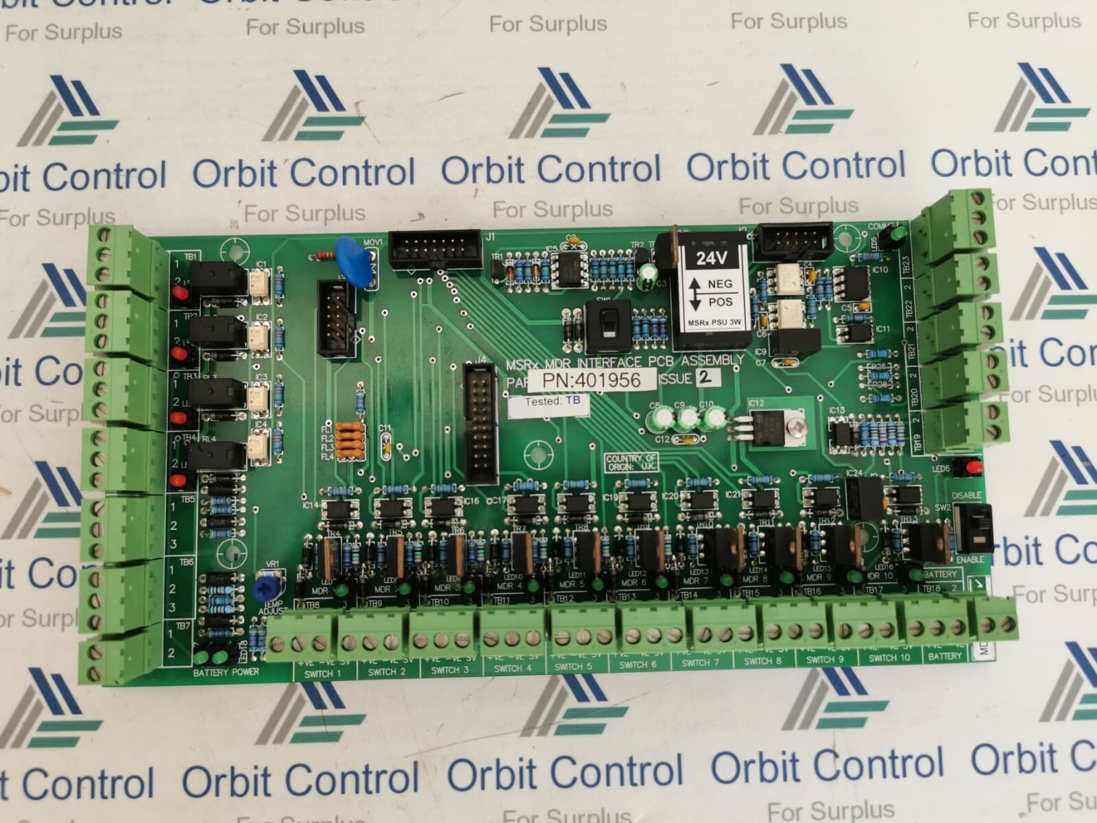 MICHA SOLAR, MDC15-04030, MSRX MDR INTERFACE PCB ASSEMBLY, ISSUE 2
