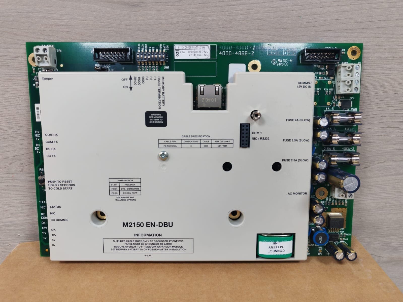 SYMMETRY M2150-EN-DBU-S DATA BASE UNIT
