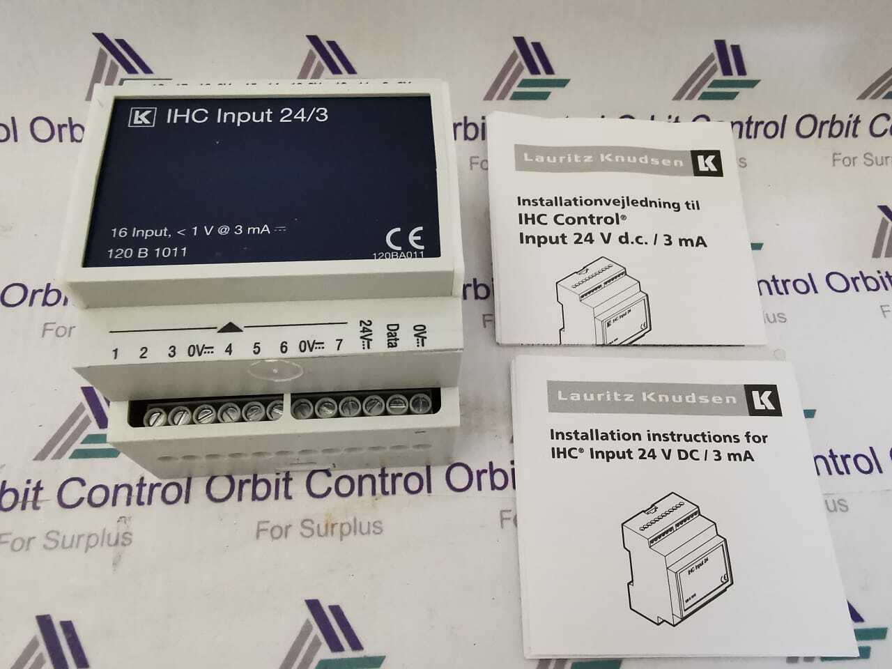 LK IHC INPUT 24/3 INPUT MODUL M.16 INDG. V2 / 120B1011