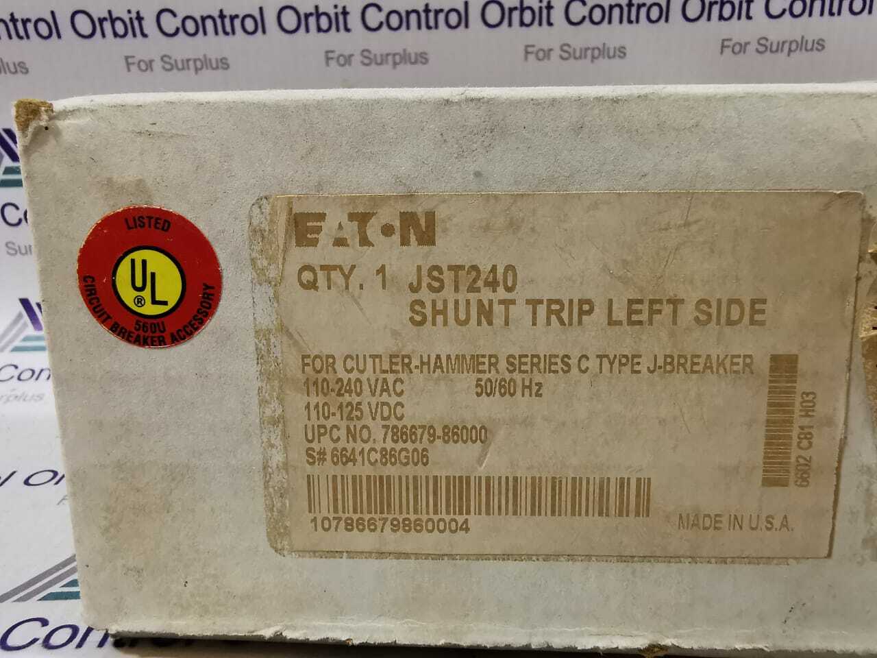 EATON SNT2P11K / JST240 SHUNT TRIP LEFT SIDE FOR CUTLER-HAMMER C TYPE-J BREAKER