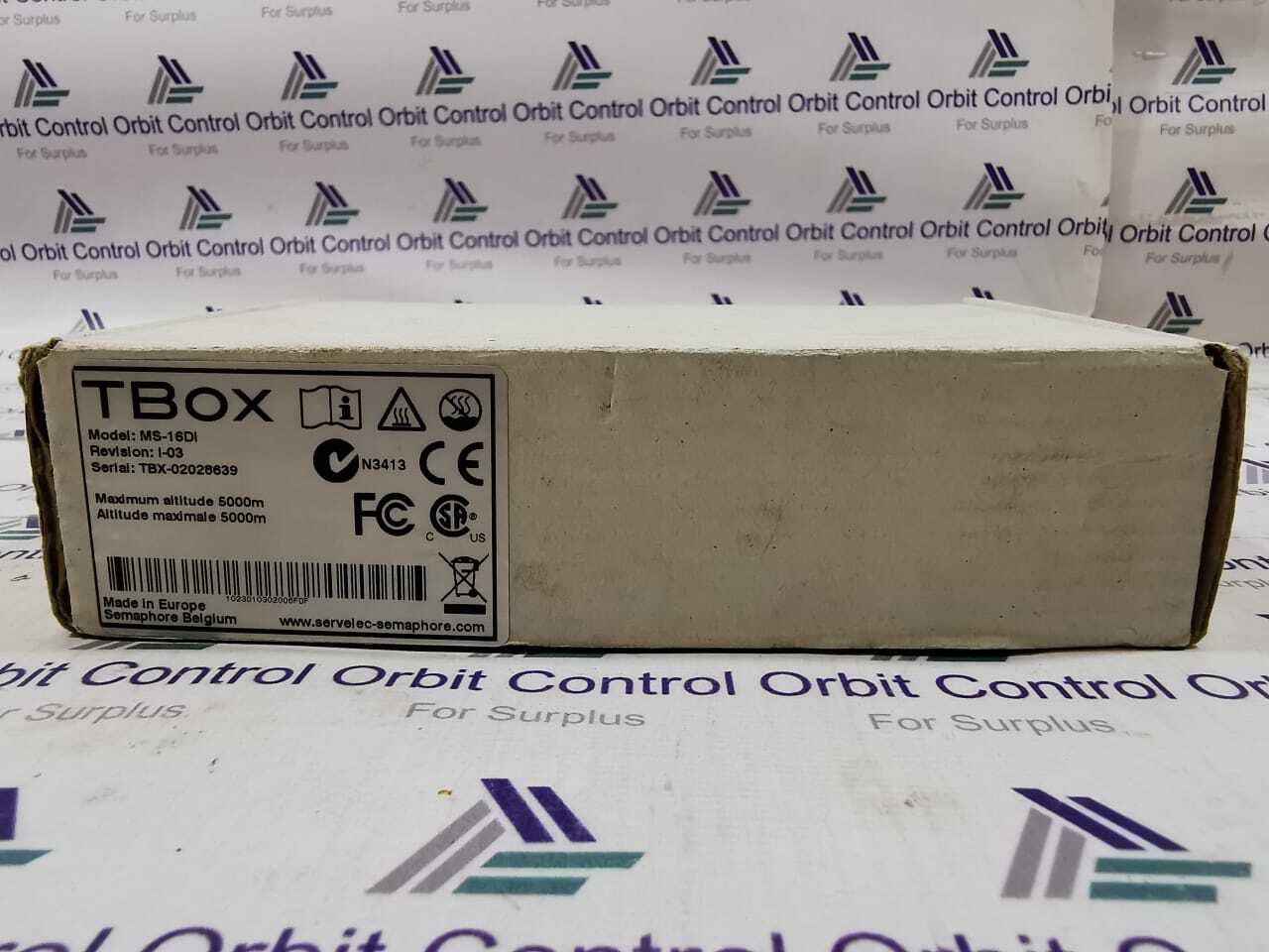 TBOX MS-16DI DIGITAL INPUT MODULE