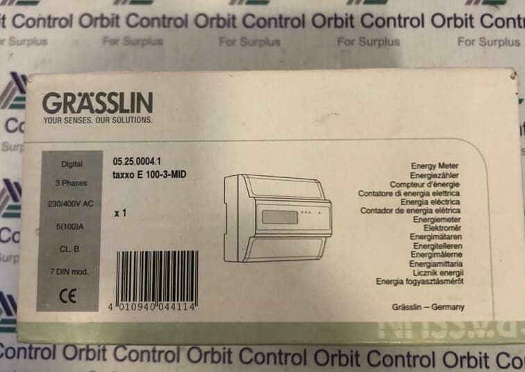 GRASSLIN taxxo E 100-3-MID Phase Digital Meter