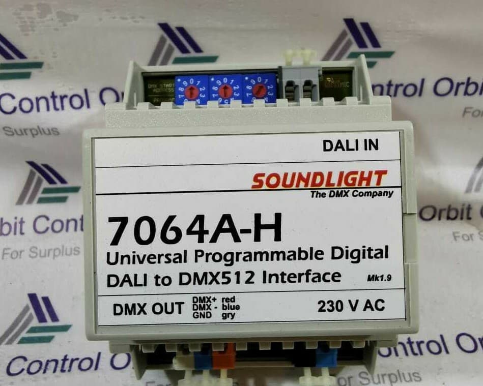 DALI IN SOUNDLIGHT 7064A-H Programmable Digital DMX5 12 INTERFACE