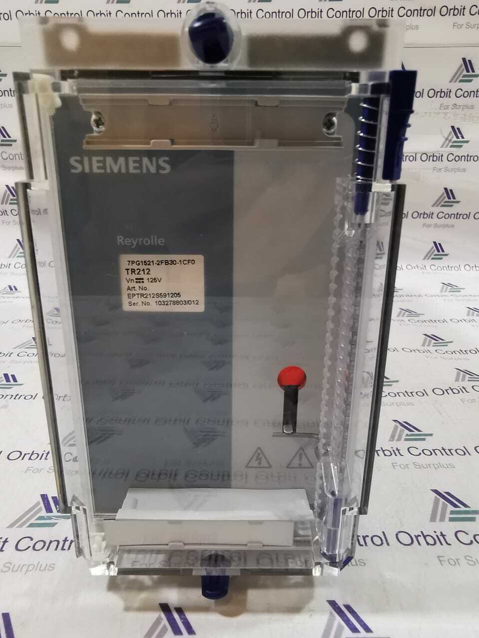 Siemens TR212 Reyrolle High Speed Trip Relay 7PG1521-2FB30-1CF0