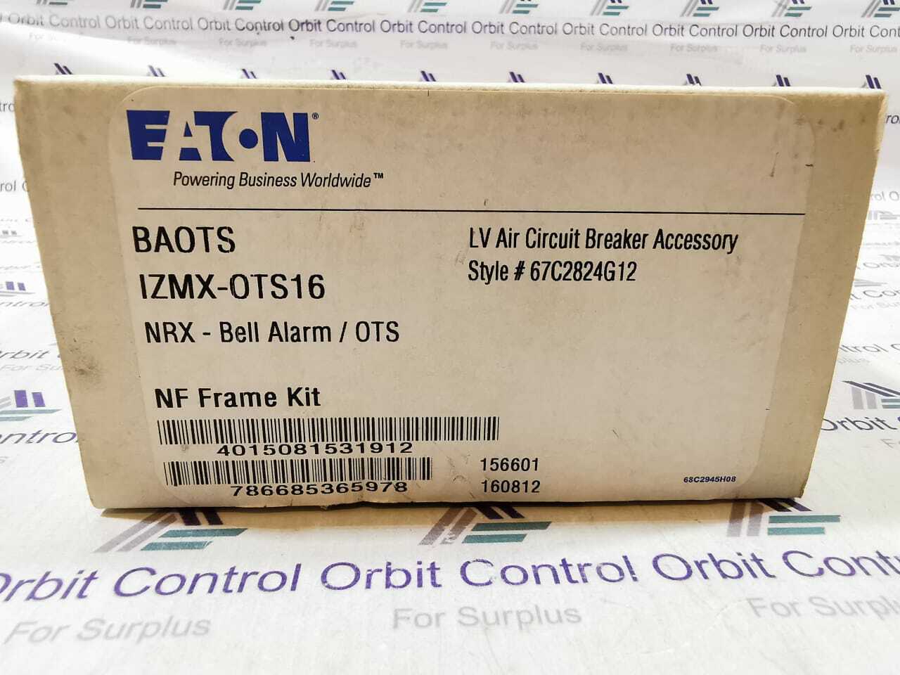 EATON BAOTS IZMX-OTS16 / NRX- Bell Alarm NF Frame kit