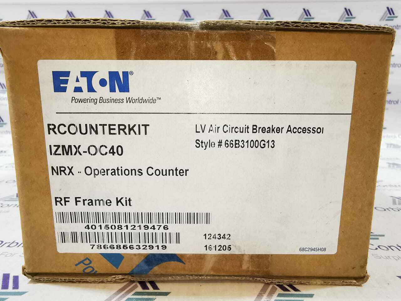 EATON RCOUNTERKIT IZMX-OC40 NRX-Operation Counter 66B3100G13