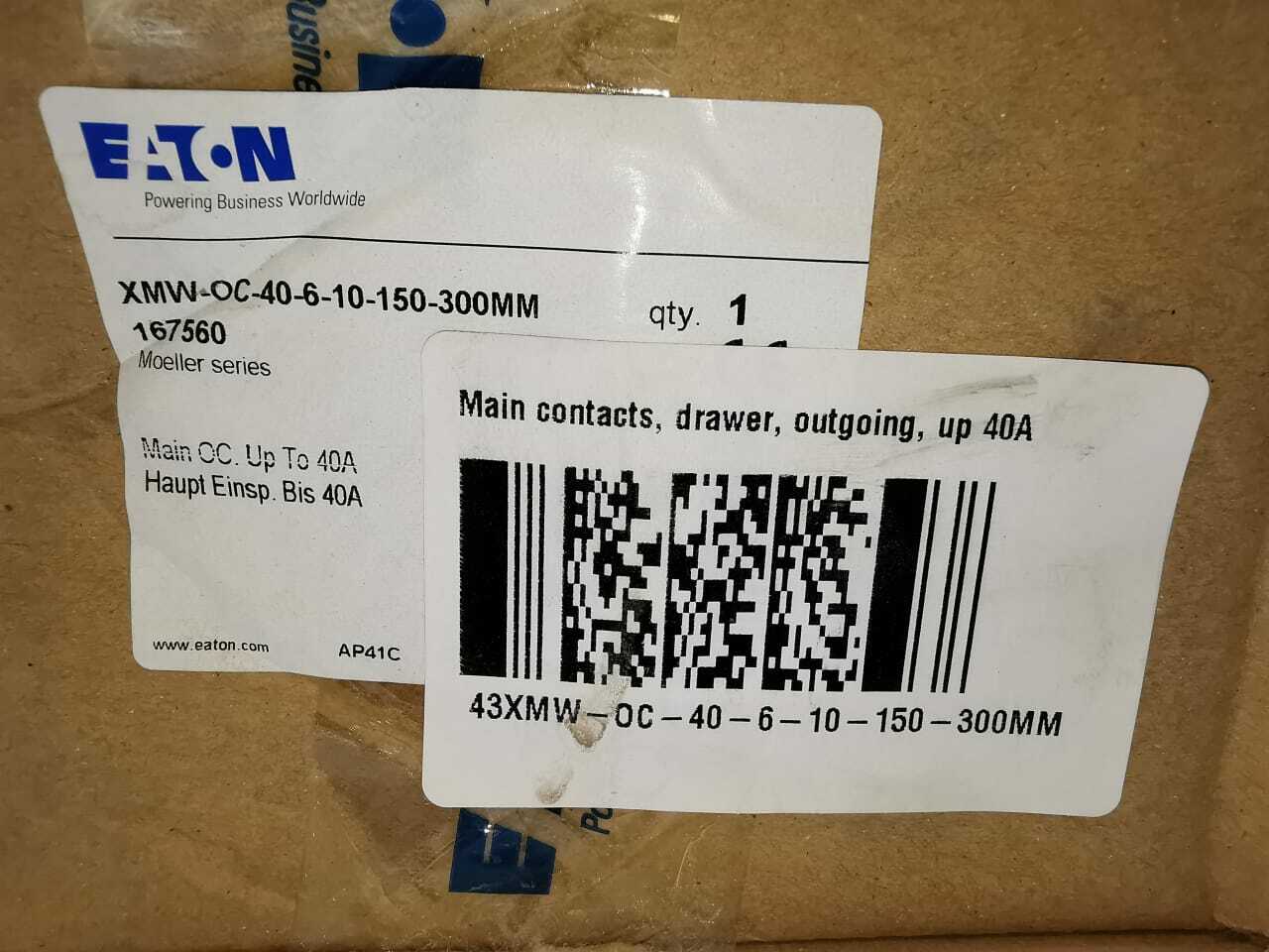 EATON XMW-OC-40-6-10-150-300MM 167560 Moeller Series