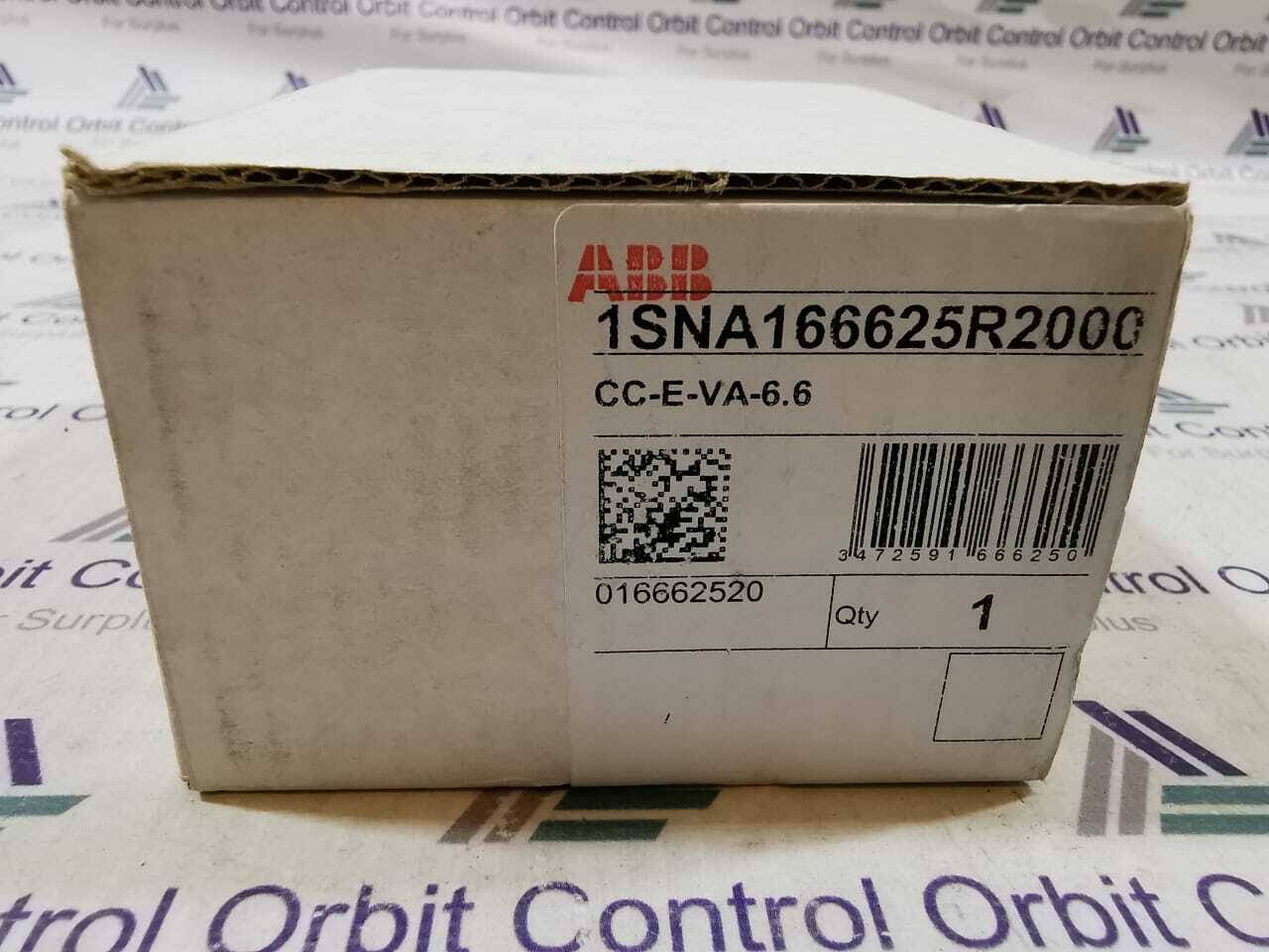 ABB 1SNA166625R2000 Terminal Block CC-E-VA-6.6
