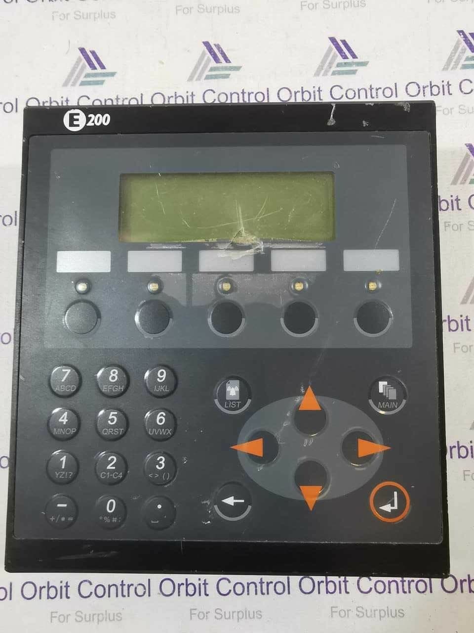 Beijer Electronics AB 02800F E200 Operator Panel