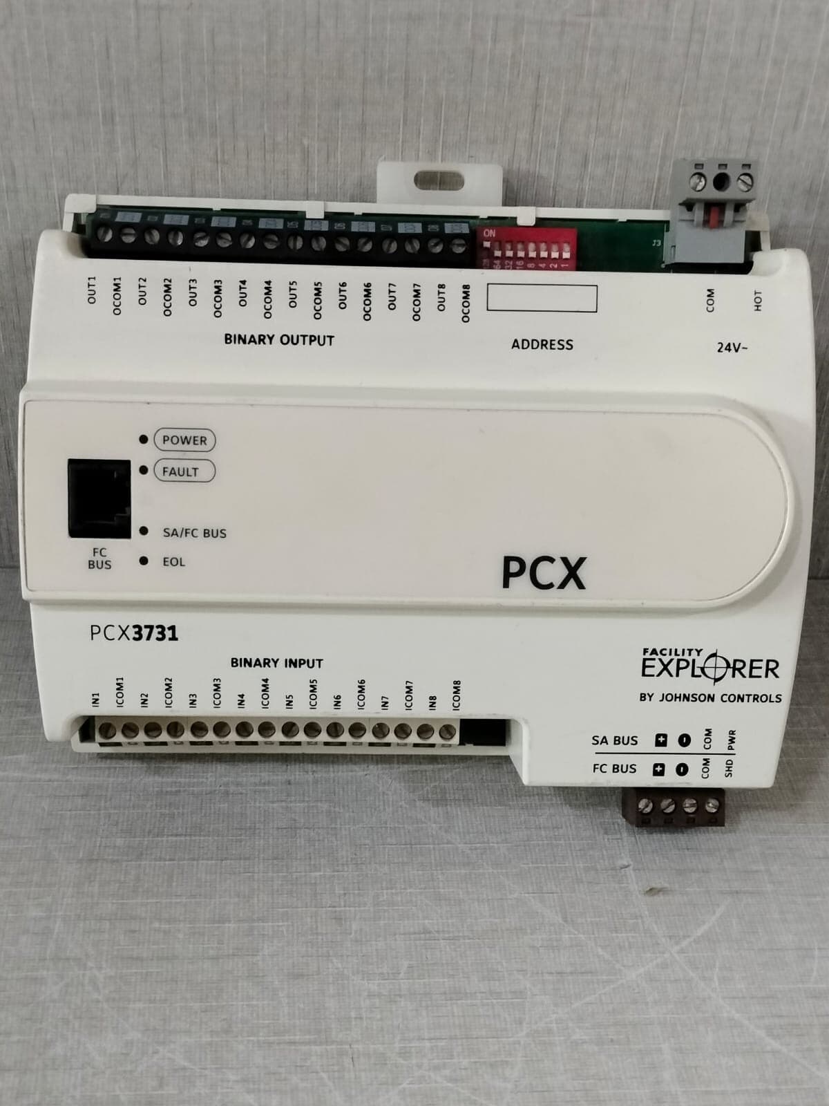 Johnson Controls PCX3731 / FX-PCX37310 Rev M S/W Ver.6.2
