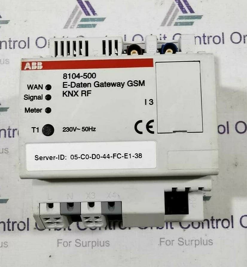 ABB GPRS-MUC E-Daten Gateway GSM KNX RF 230V-50Hz 8104-500
