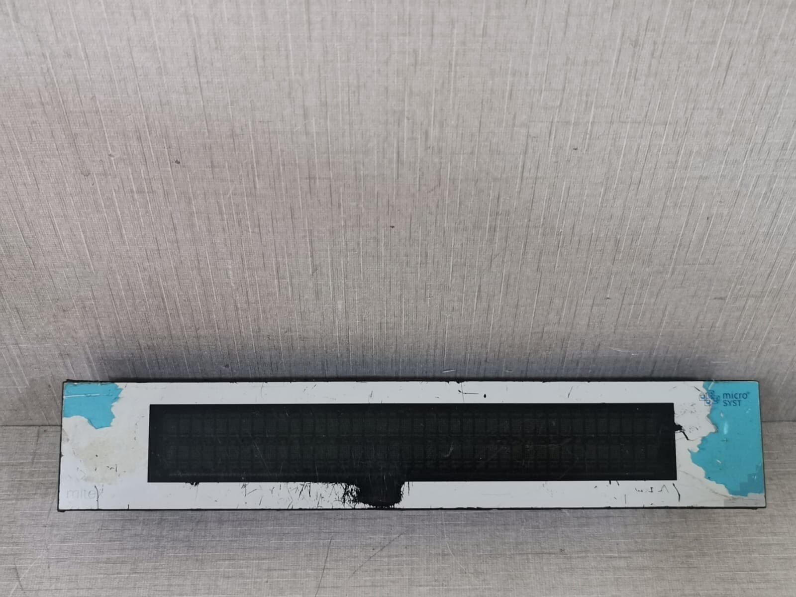microSYST Mitex FI DP VFC 2 x 40 Alphanumeric Display