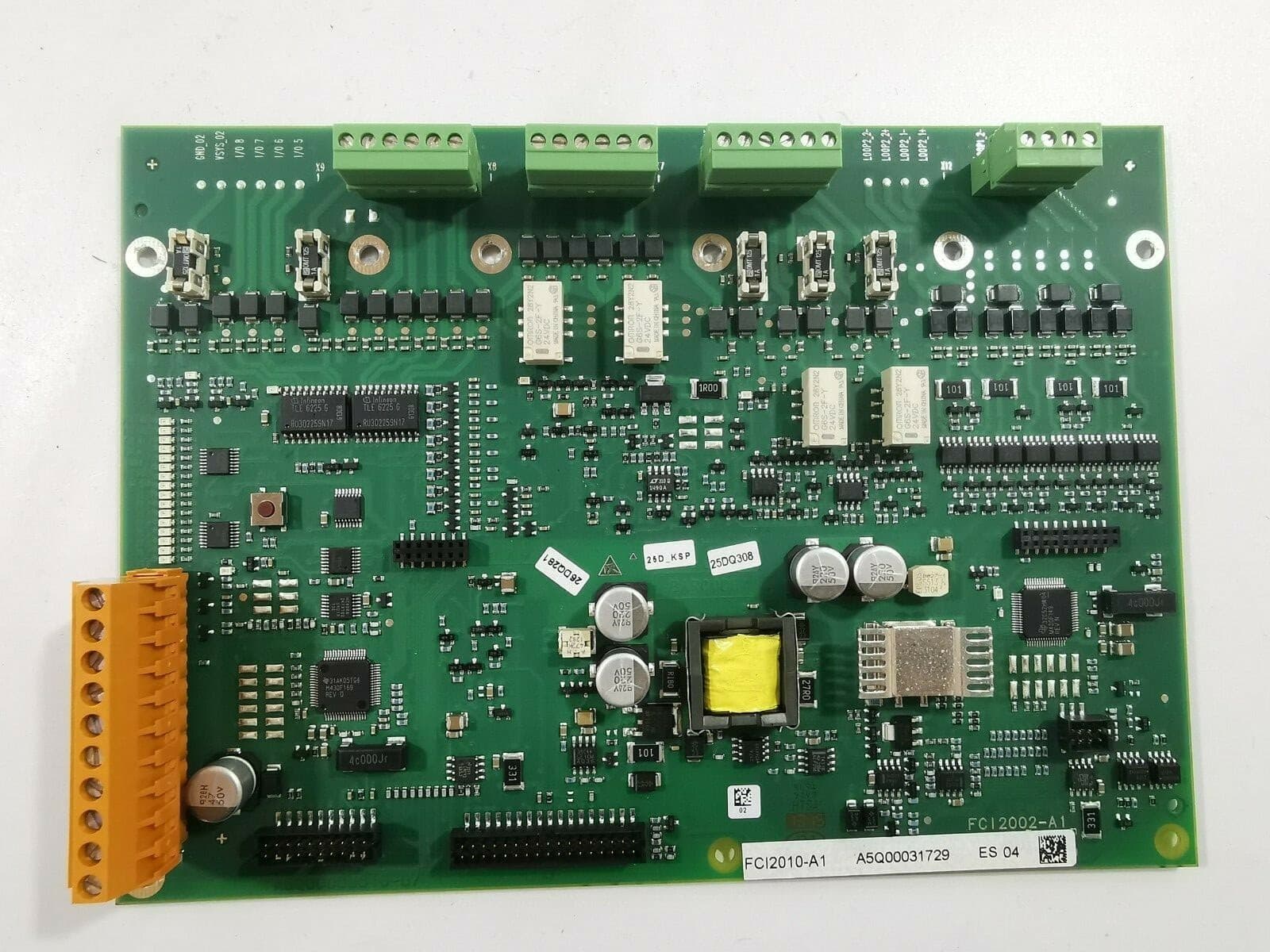 SIEMENS FCI2010-A1 CONTROL BOARD A5Q00031729-04 FCI-2002-A1