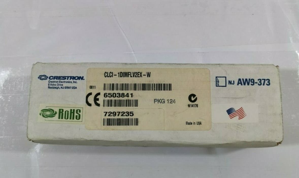 CRESTRON DIM-36 CLCI-1DIMFLV2EX-W Wireless In-Ceiling Switch 230V-50/60Hz