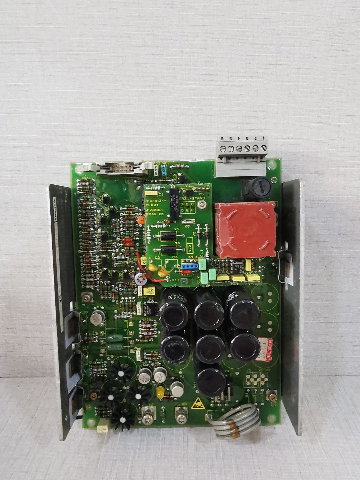 SIEMENS 6SC9834-0EA52 GATE DRIVER UNIT WITH 6SC9834-OEK01
