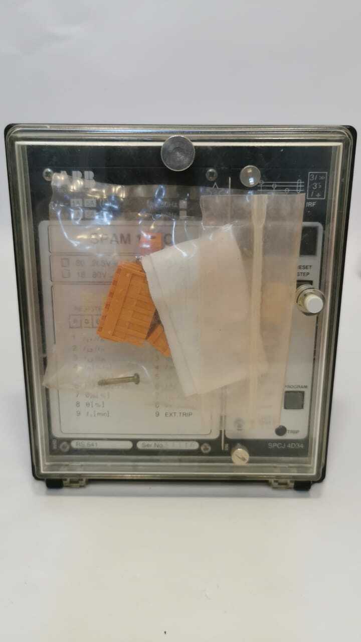 ABB SPCJ 4D34 Over Current and Earth-Fault Relay SPAM 150 C