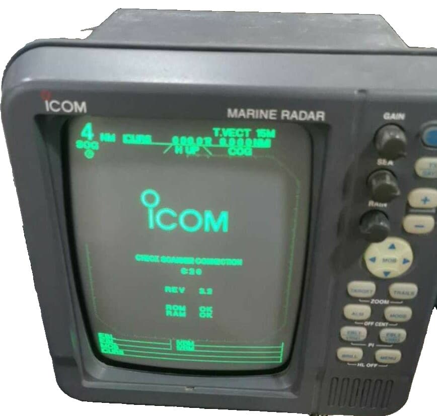 ICOM MR-1000T II MARINE RADAR DISPLAY UNIT SX-2779