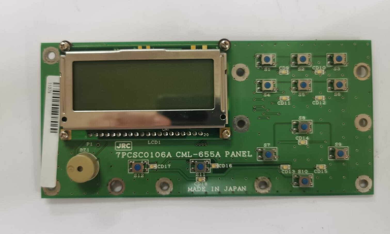 JRC 7PCSC016A CML-655A PANEL