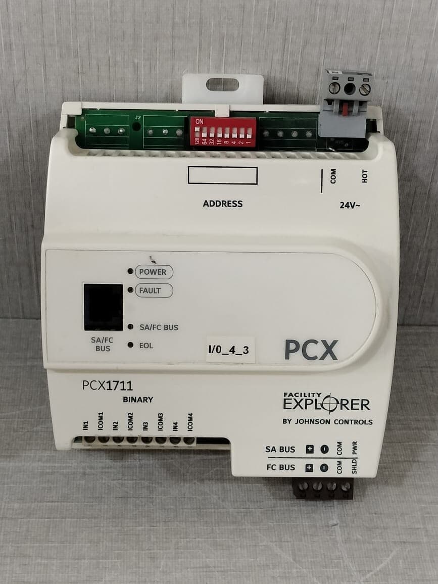 JOHNSON CONTROLS PCX1711 Digital Universal Programmable Relay REV T S/W VER 6.2