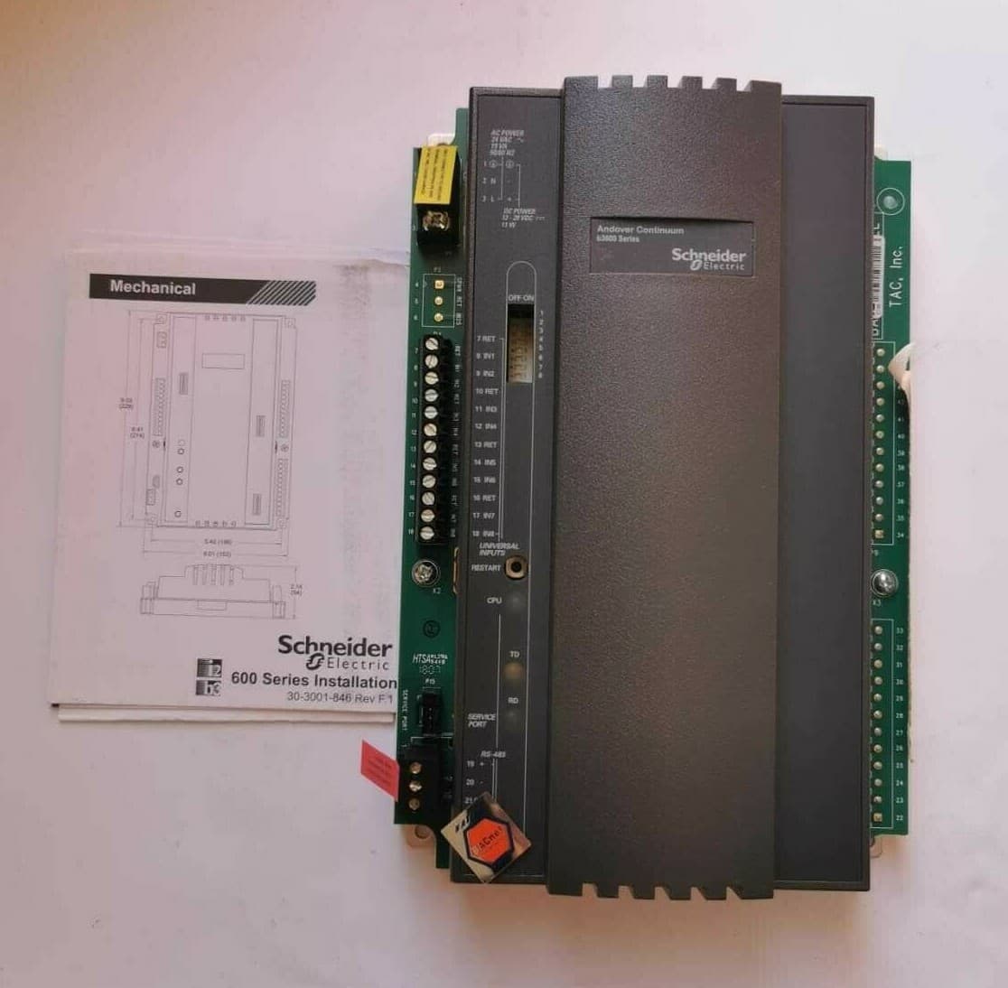 Schneider Electric Andover Continuum b3600 Series B3608 Controller