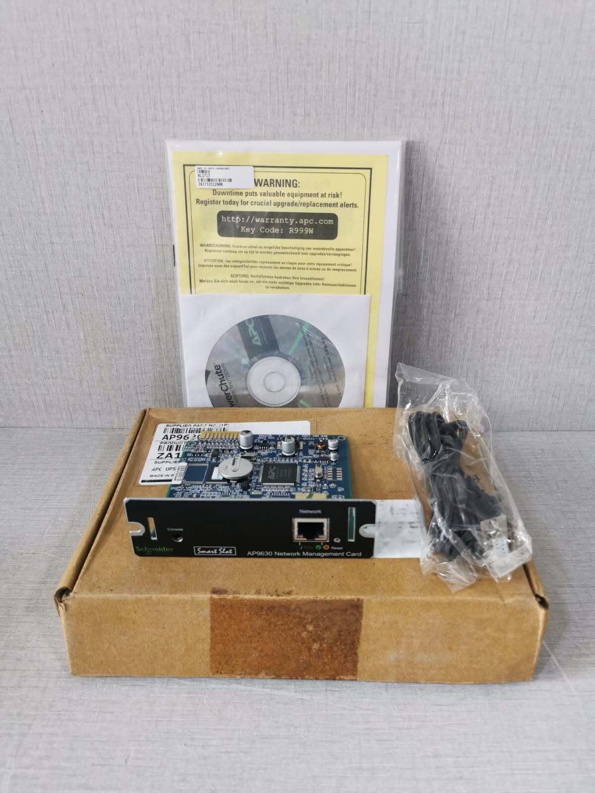 Schneider Electric AP9630 NETWORK MANAGEMENT CARD 2 - WITH FHILTY BOX