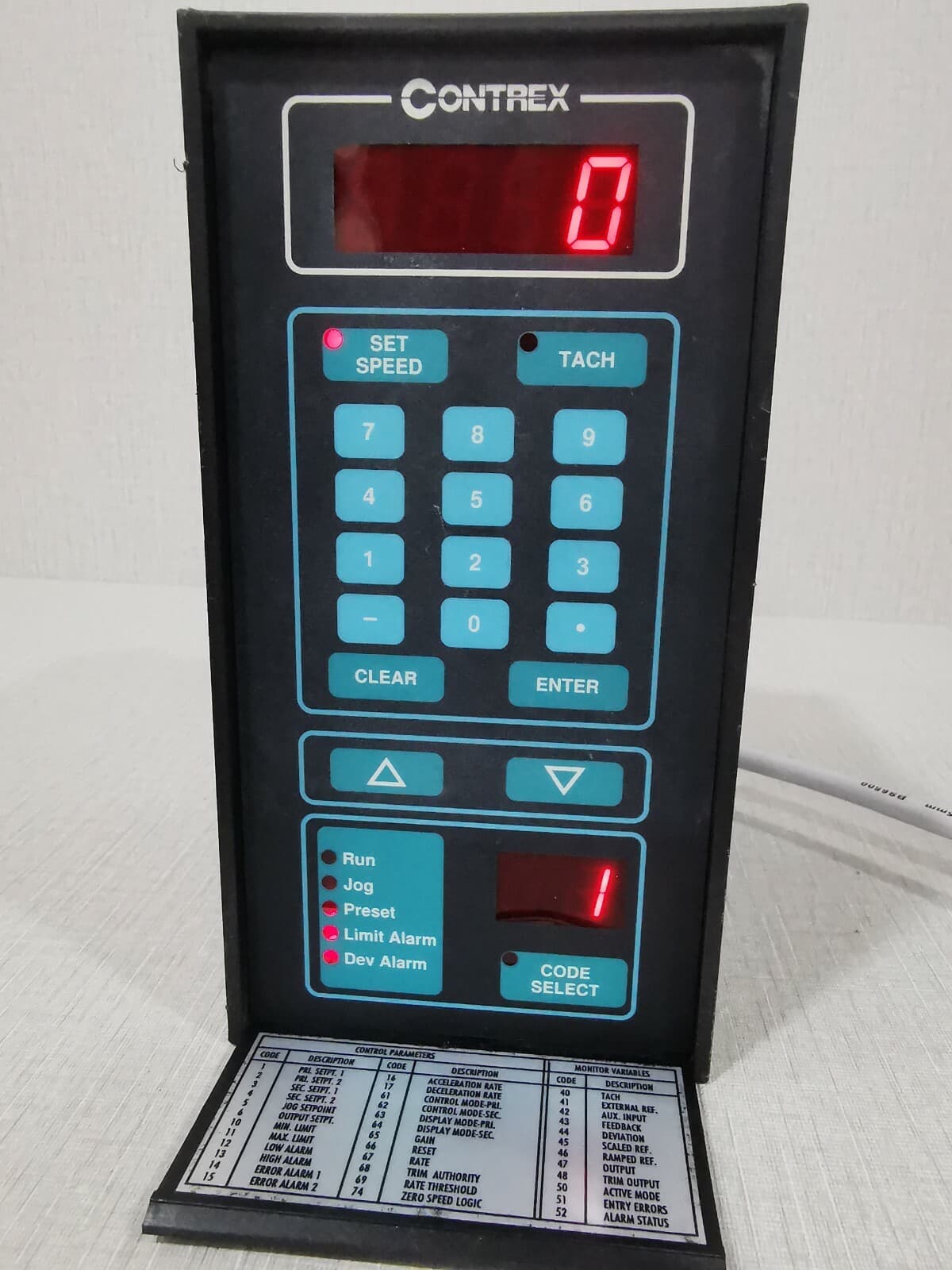CONTREX M-DRIVE 4E 3200-1677 REV D Integrated Controller- TRIED & TESTED