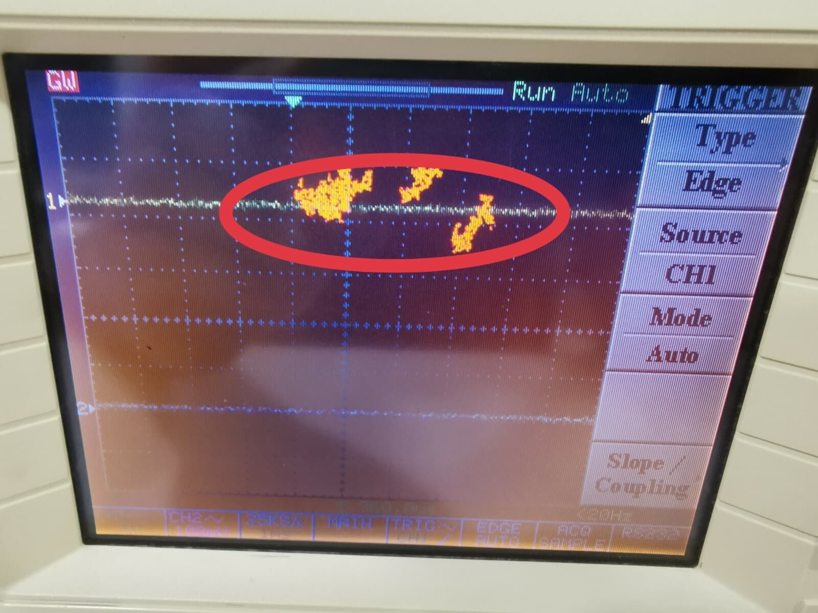 GWINSTEK GDS-84OC DIGITAL STORAGE OSCILLOSCOPE