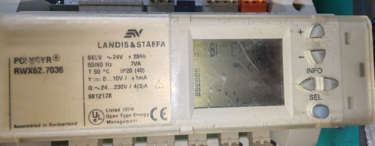 LANDIS & STAEFA Polygyr RWX62.7036 Universal Controller