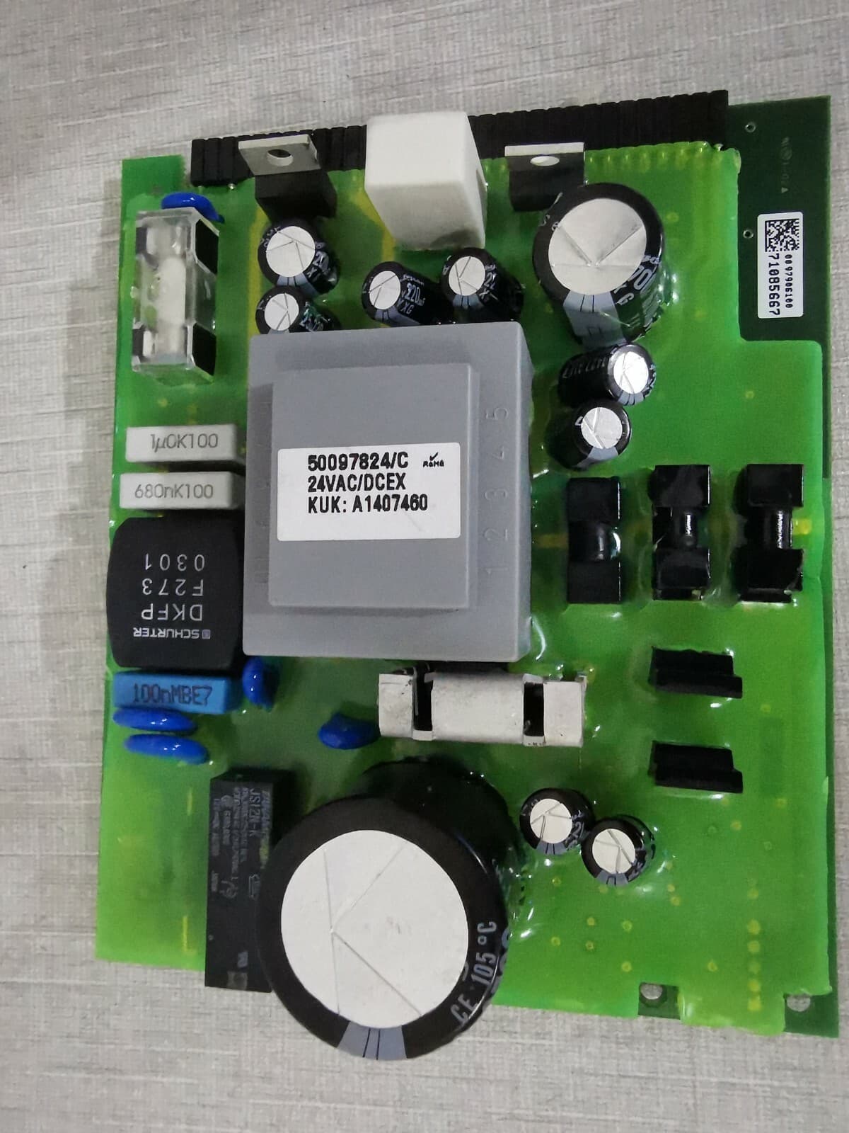 ENDRESS+HAUSER C222FB6R POWER SUPPLY BOARD 71085667