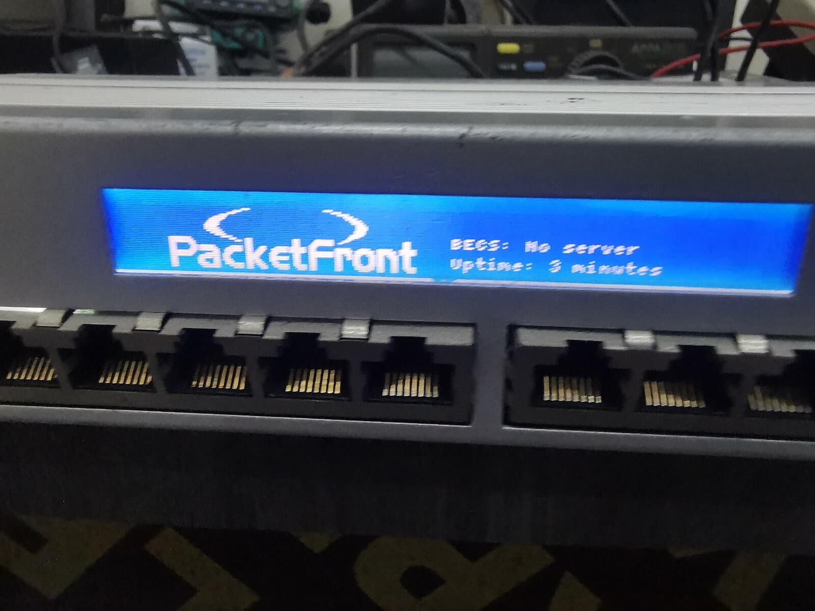 PacketFront ASR4124C Advanced Metro IP & DC Connectors