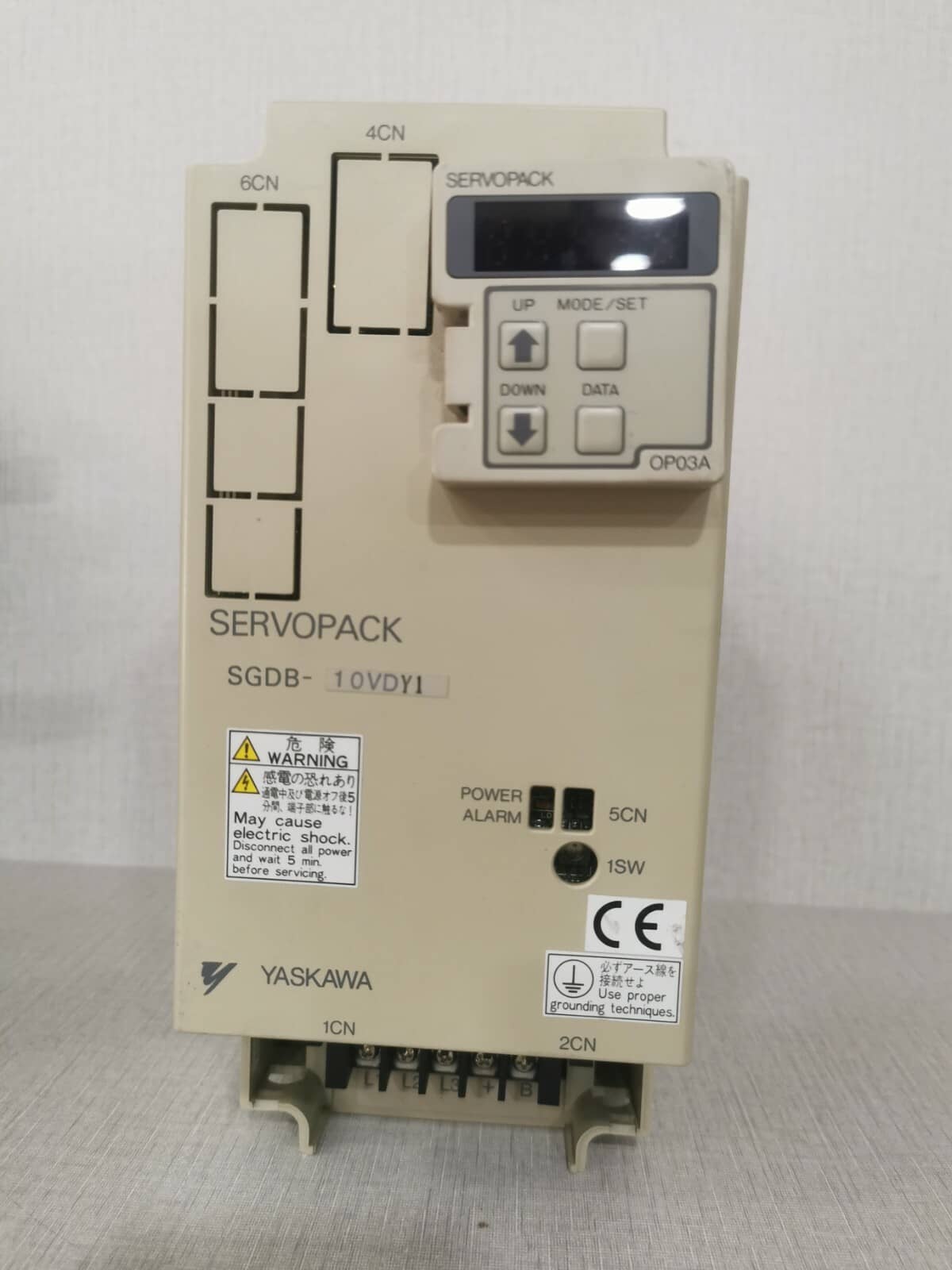 YASKAWA SERVOPACK SGDB-10VDY1 SERVO DRIVE