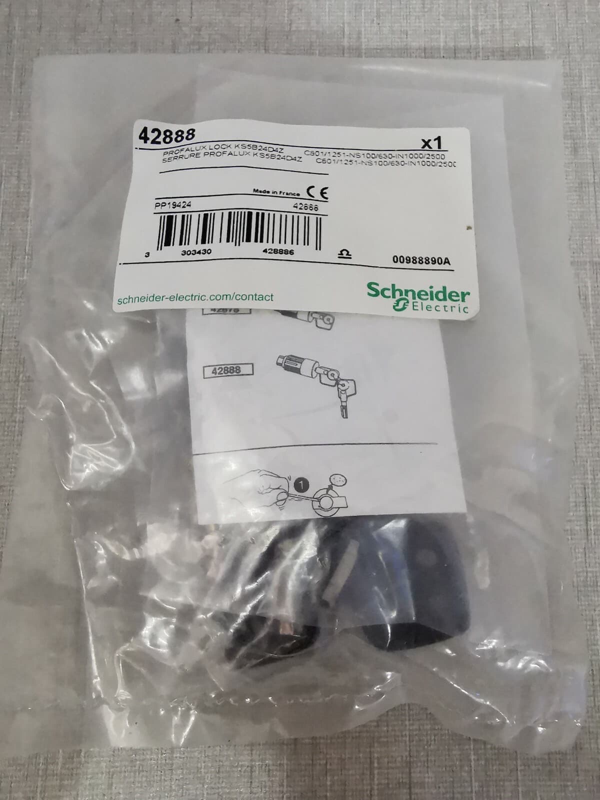 Schneider Electric 42888 PROFALUX LOCK PP19424