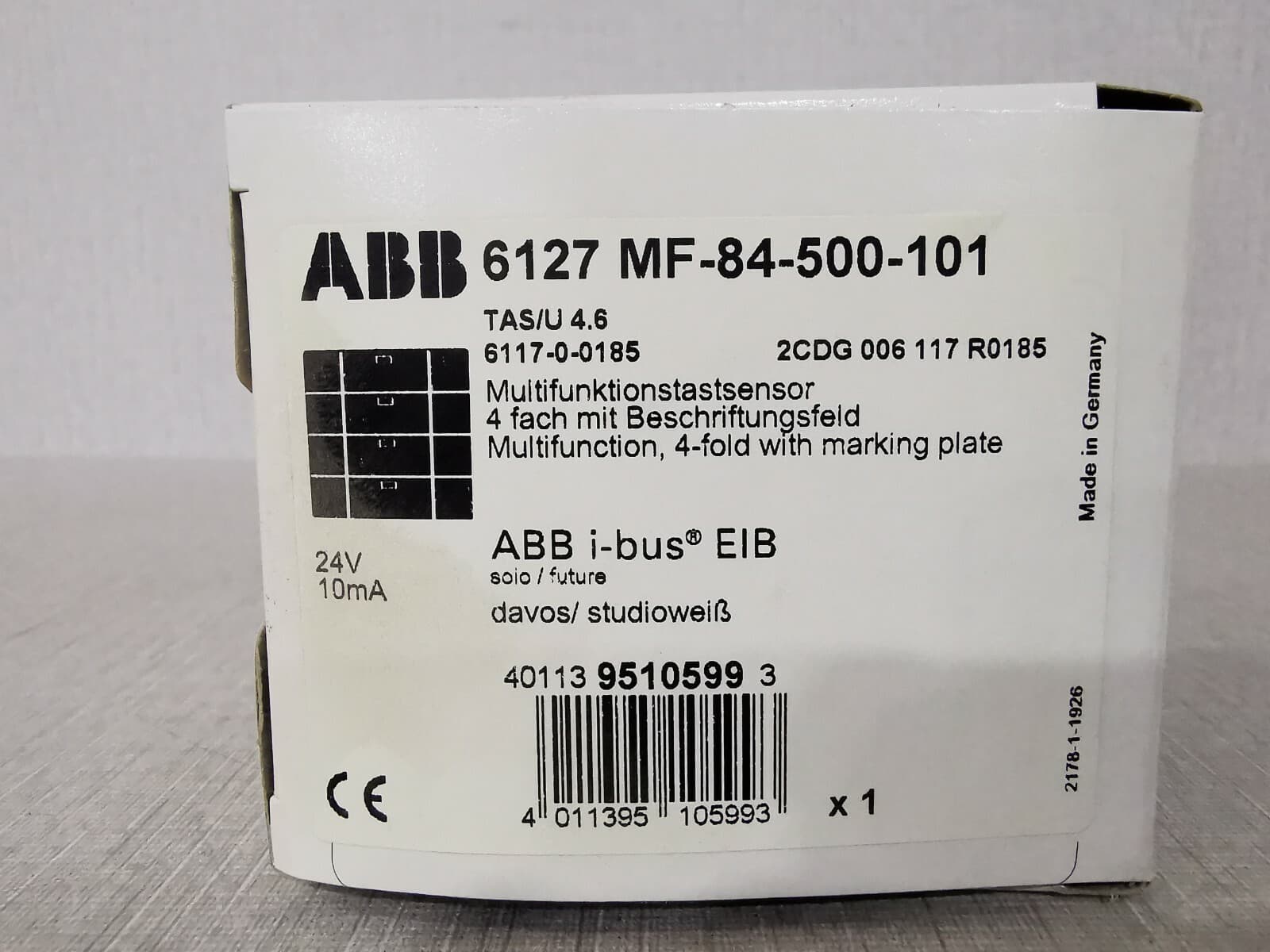 ABB 6127 MF-84-500-101 MARKING PLATES