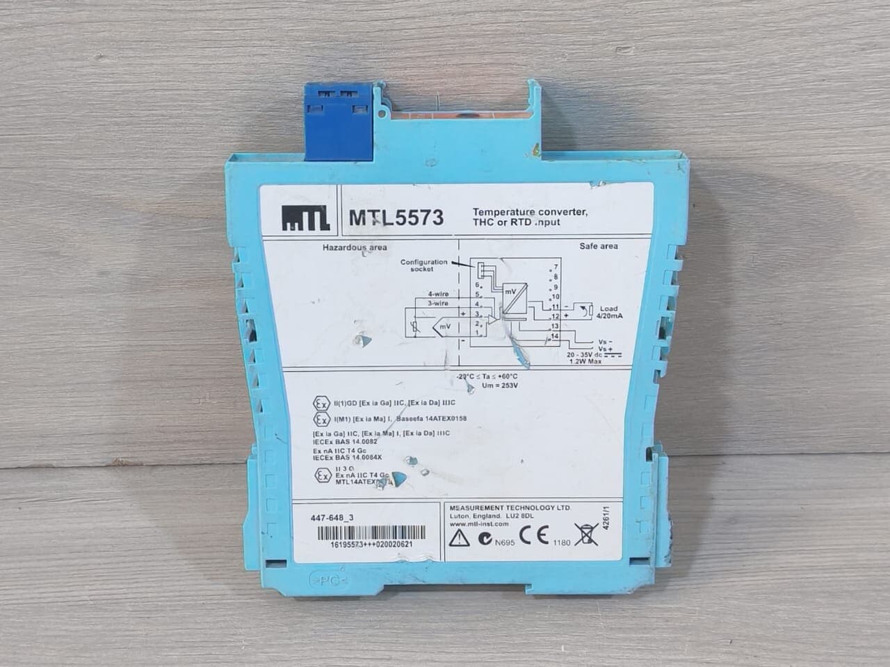 MTL MTL5573 TEMPERATURE CONVERTER