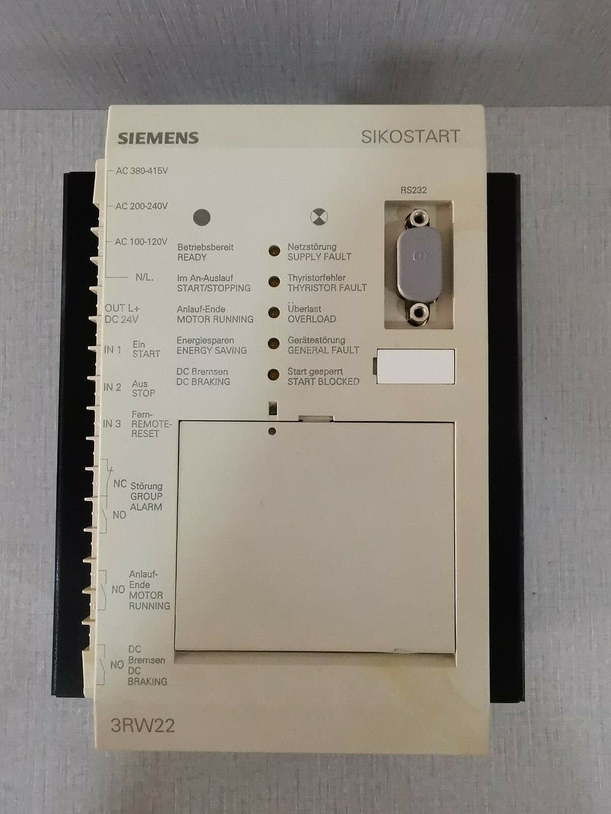 SIEMENS 3RW22 SIKOSTART 3RW2230-1AB15